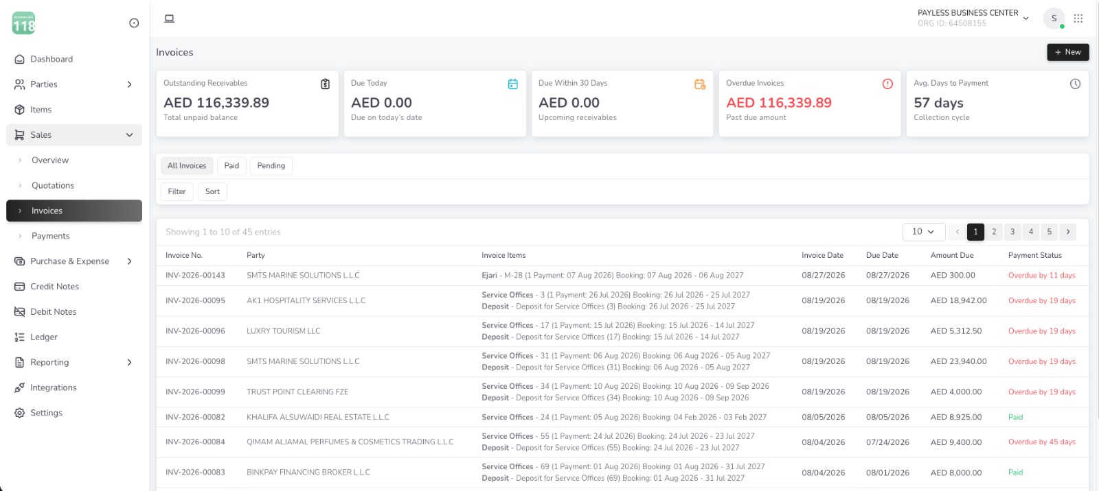 E-Invoice Workflow