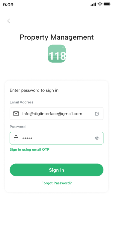 118 PMS Mobile App